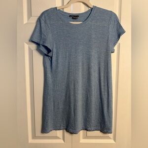 Pima Cotton Crew Neck T-Shirt Vince size Medium heather blue